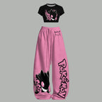 Pokémon T-Shirt  & Elasticated Trousers Two-Piece Set
