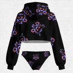 Pokémon Women's Cropped Hoodie & Thong Sets