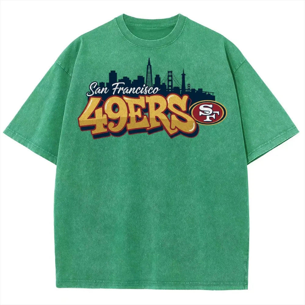San Francisco 49ers Unisex Vintage Washed T-shirt