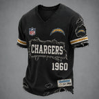 LAC x NFL LUXURY V-Neck T-Shirt 3005 DatND DVT