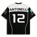 2026 Mercedes F1 Kimi Antonelli 12 Mesh Jersey