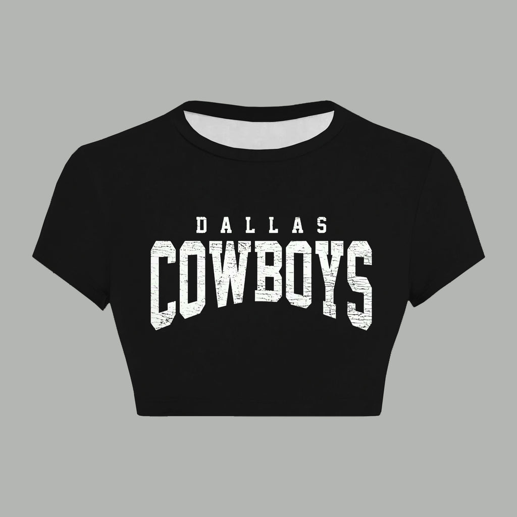 "Dallas Cowboys" T-Shirt  & Elasticated Trousers Two-Piece Set