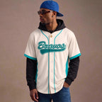 Men’s Bravos de Margarita Button Down Baseball Shirt