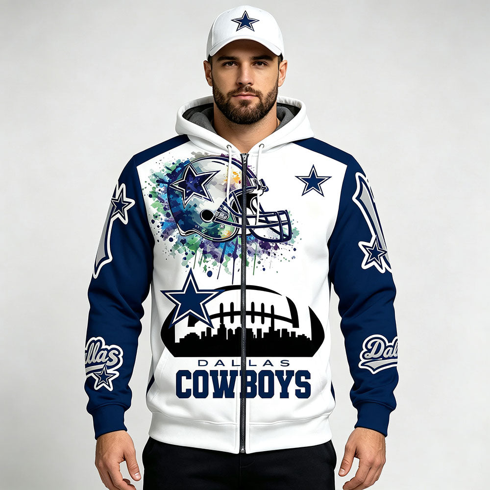 Dallas Cowboys 2026 New 3D Graphic Hoodie
