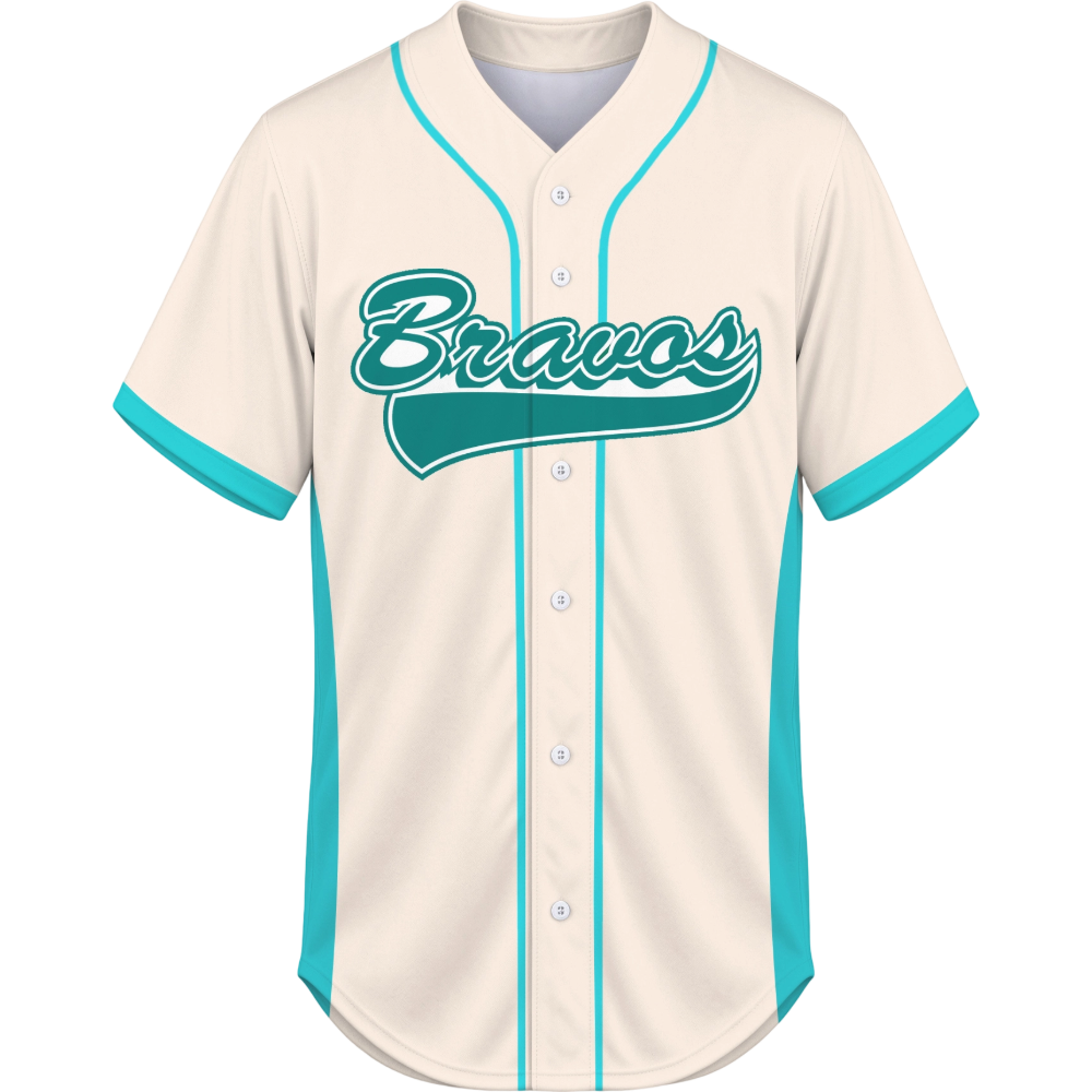 Men’s Bravos de Margarita Button Down Baseball Shirt