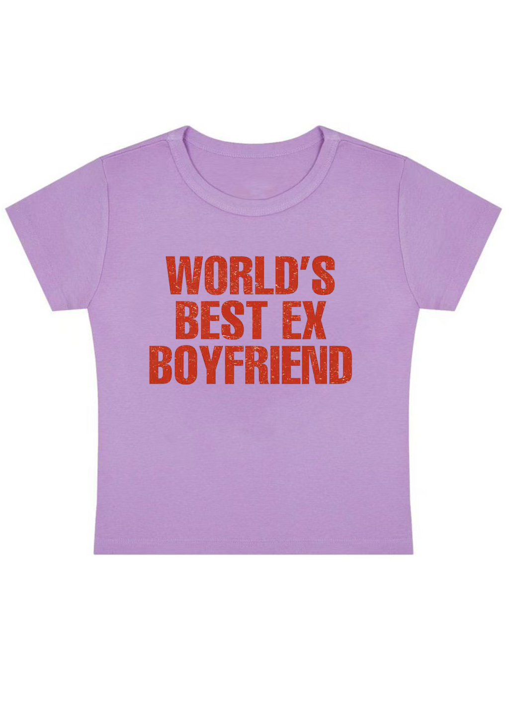 World's Best Ex Boyfriend Y2k Baby Tee