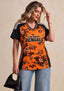 Women's Cincinnati Bengals Floral V-Neck T Shirt