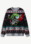 Grinch Las Vegas Raiders Logo Ugly Christmas Sweatshirt