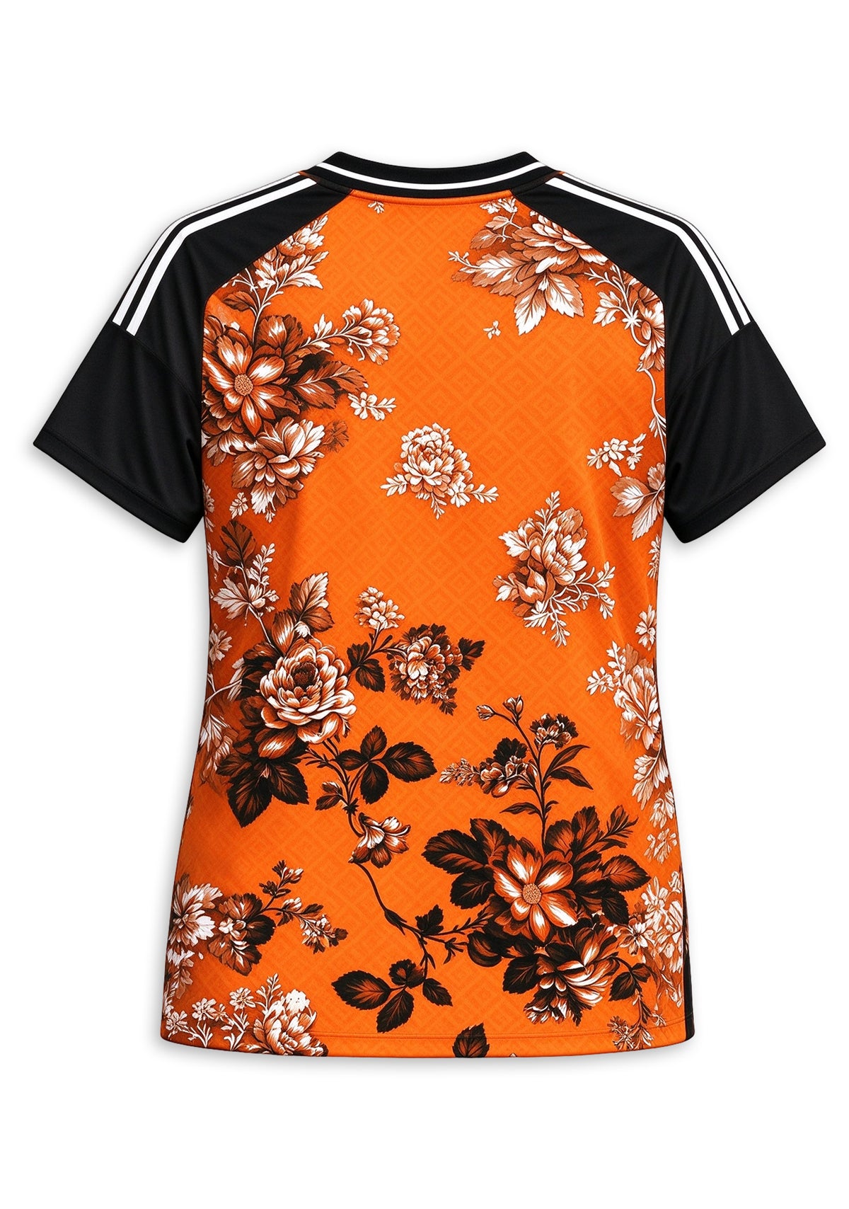 Women's Cincinnati Bengals Floral V-Neck T Shirt