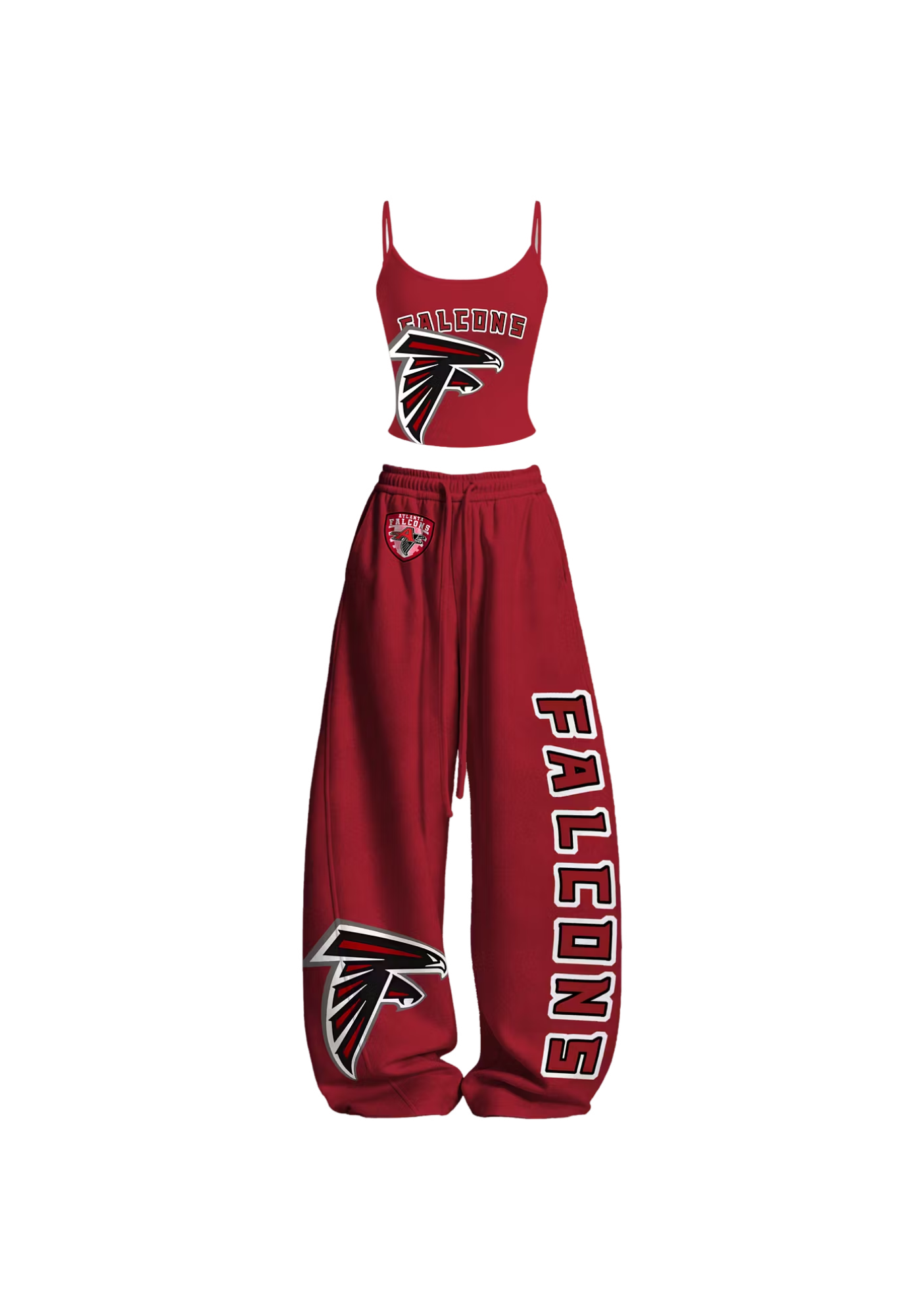 Atlanta Falcons Mascot Tops & Elasticated Trousers Two-Piece Set Main image