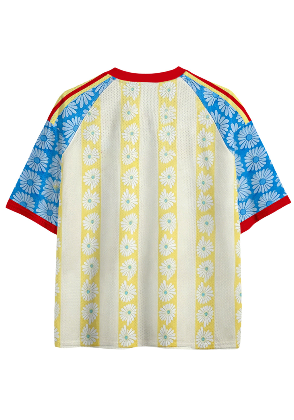 Colombia-Inspired Daisy Mesh Jersey Shirts