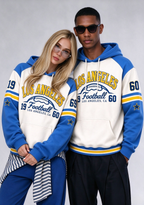 Los Angeles Rams Retro Helmet Game Day Hoodie