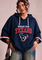 Women’s Houston Texans 3/4 Dolman Sleeve Hoodie