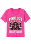 New Orleans Saints Pink Out Tackle Breast Cancer Awareness V-Neck T-Shirt