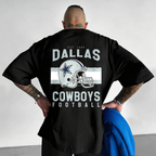 Dallas Cowboys Est.1960 Vintage Football Helmet Printed T-Shirt