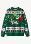 Grinch New York Jets Logo Ugly Christmas Sweatshirt