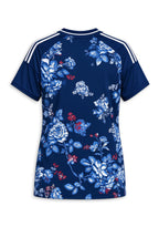 Women's Tennessee Titans Floral V-Neck T Shirt