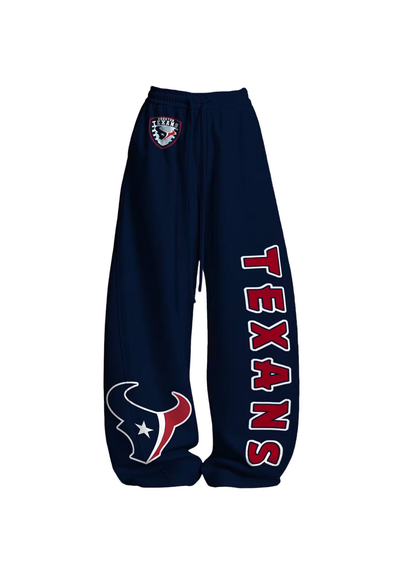 Houston Texans Bull Logo Tops & Elasticated Trousers Two-Piece Set