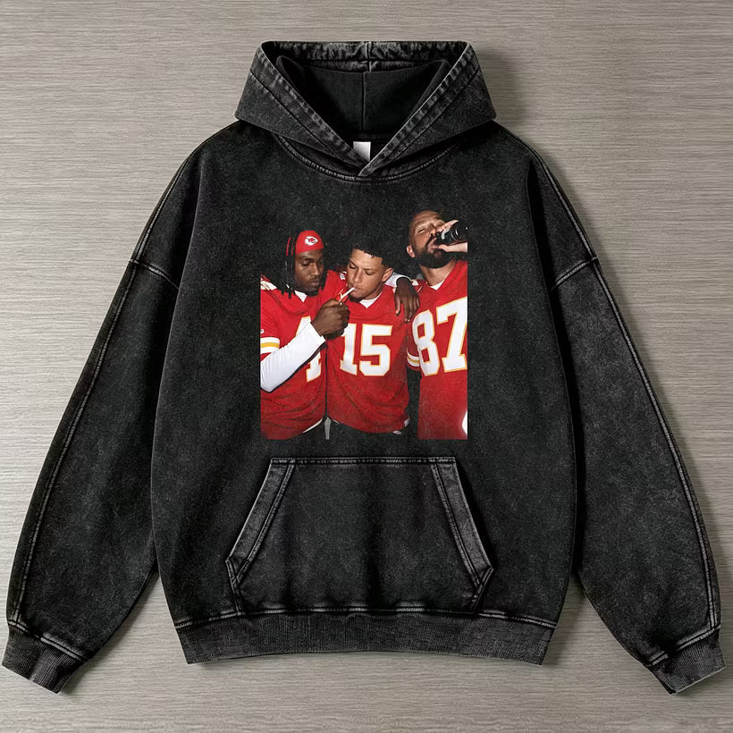 Chiefs Football Mode TEE/Hoodie