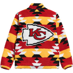 Kansas City Chiefs Full Zip Sherpa Fleece Jacket
