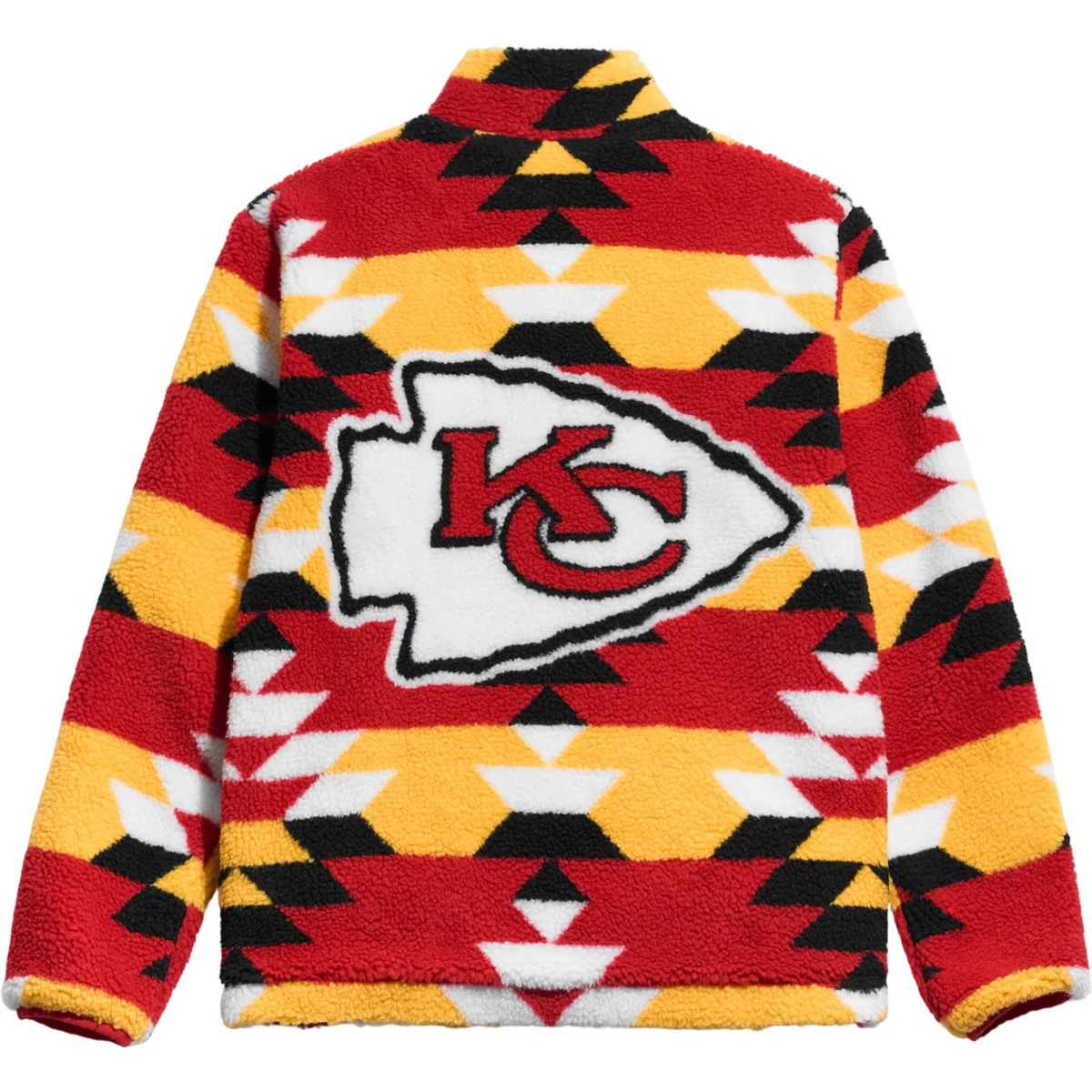 Kansas City Chiefs Full Zip Sherpa Fleece Jacket