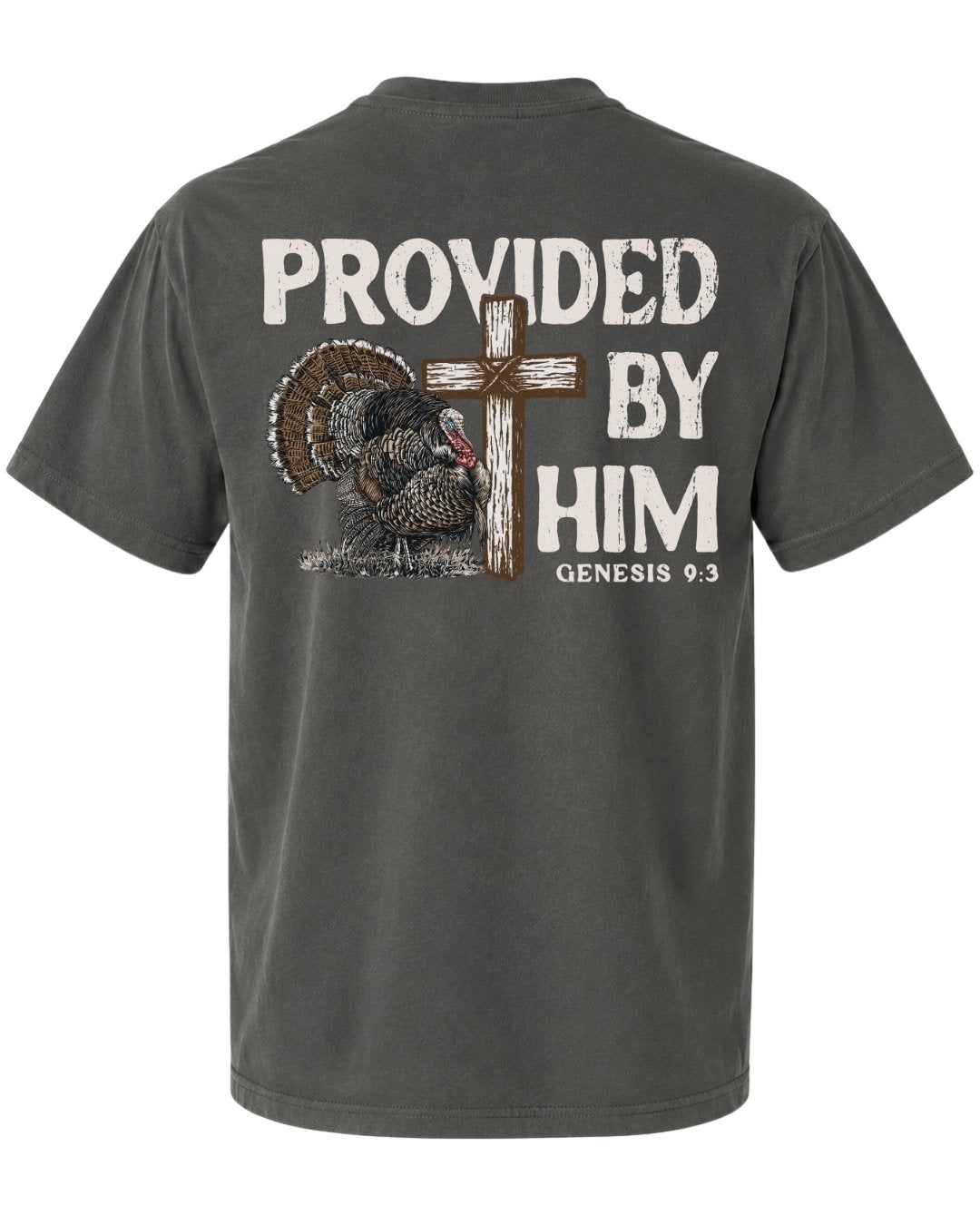Provided By Him POCKET Tee