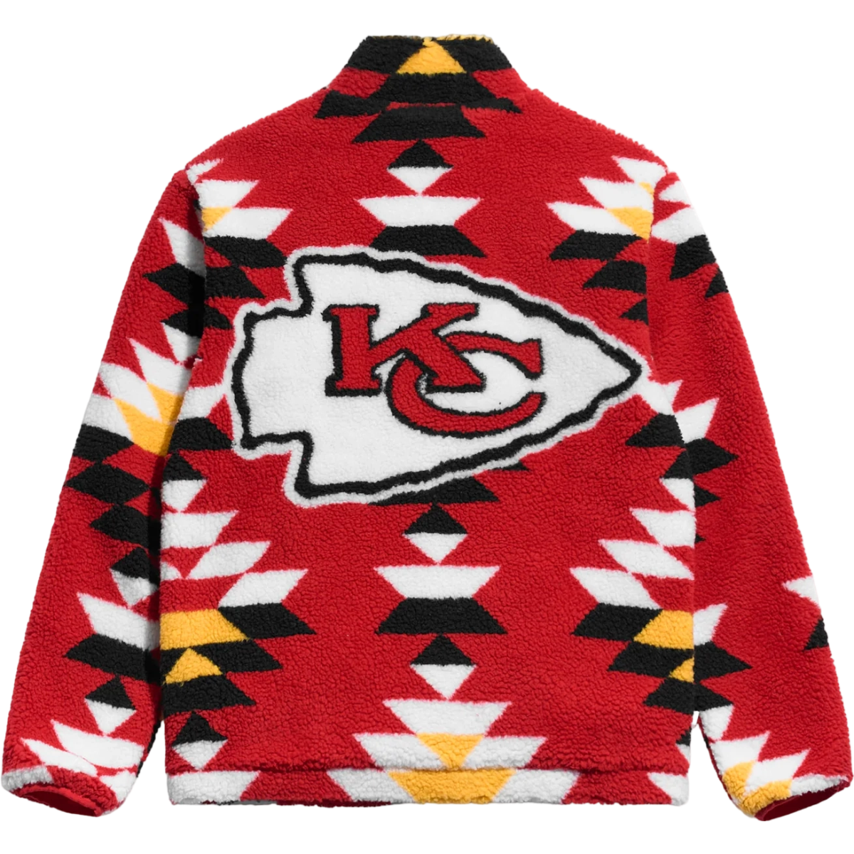Kansas City Chiefs Full Zip NFL Sherpa Fleece Jacket