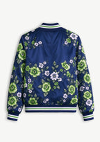 Women Seattle Seahawks Floral Print Zip Up Jacket Custom Name For Fan