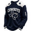 Dallas Cowboys Waffle Knit Long-Sleeve Sweatshirt