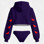 Pokémon Women's Cropped Hoodie & Thong Sets
