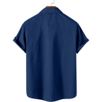 Milwaukee Brewers Heritage Vertical Split Hawaiian Shirt