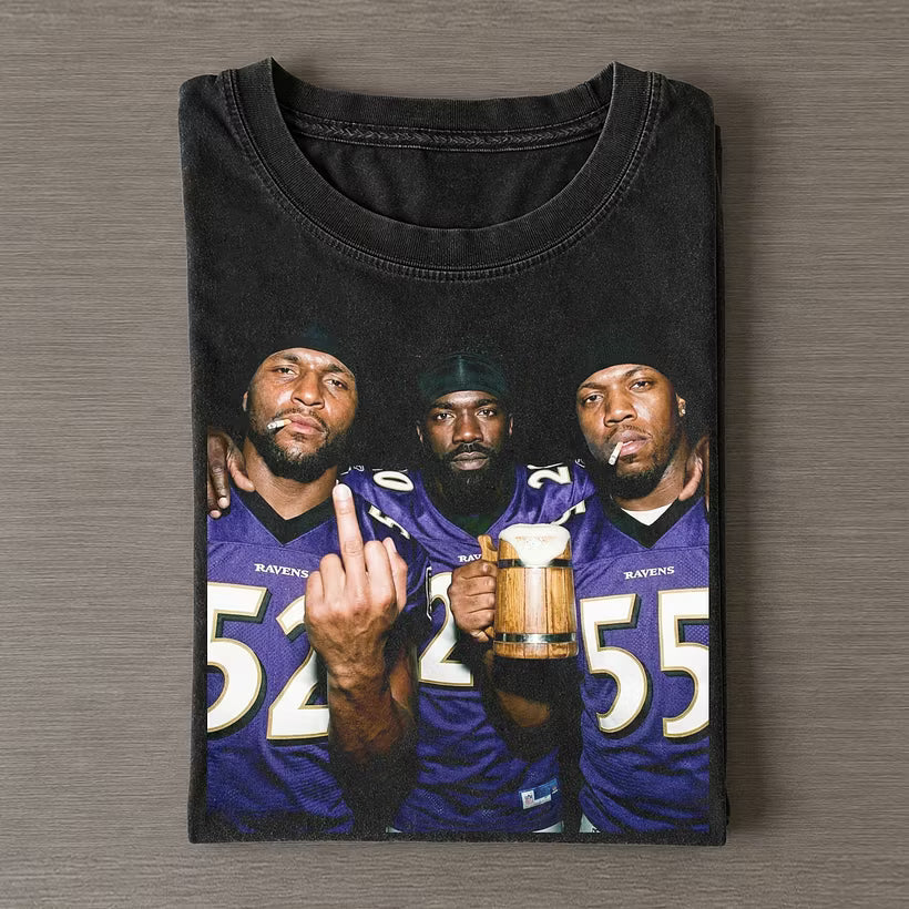 RL52 & ER20 & TS55 Ravens Football TEE/Hoodie
