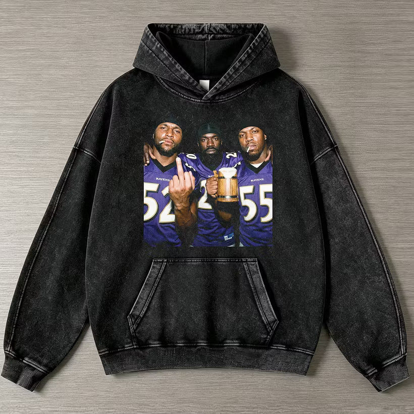 RL52 & ER20 & TS55 Ravens Football TEE/Hoodie
