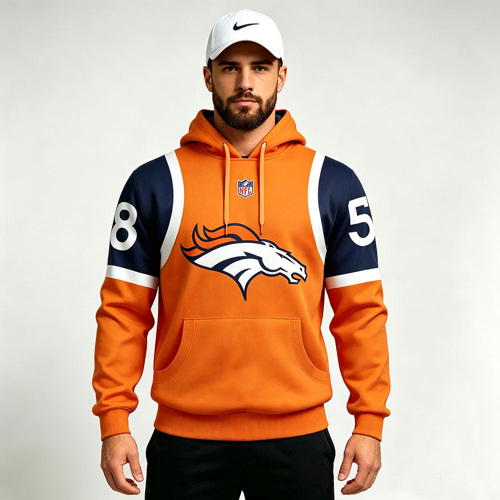 Denver Broncos | Specialized Design Away Kits Personalized Letters Number