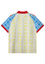 Colombia-Inspired Daisy Collared Soccer Jersey