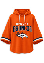 Women’s Denver Broncos 3/4 Dolman Sleeve Hoodie