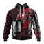 Tampa Bay Buccaneers Vintage American Flag Graphic Hoodie NFL Fan Sweatshirt