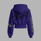Baltimore Ravens Zip-up hooded jacket and elastic-waist pants set | NFL