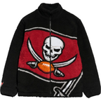Tampa Bay Buccaneers Full Zip Sherpa Fleece Jacket