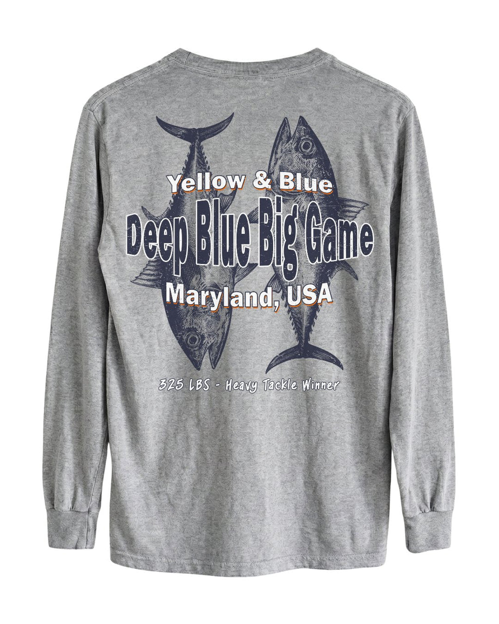 Deep Blue Big Game Long-sleeve