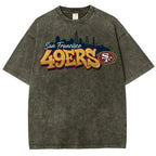 San Francisco 49ers Unisex Vintage Washed T-shirt