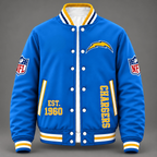 Unisex Los Angeles Chargers Varsity Jacket