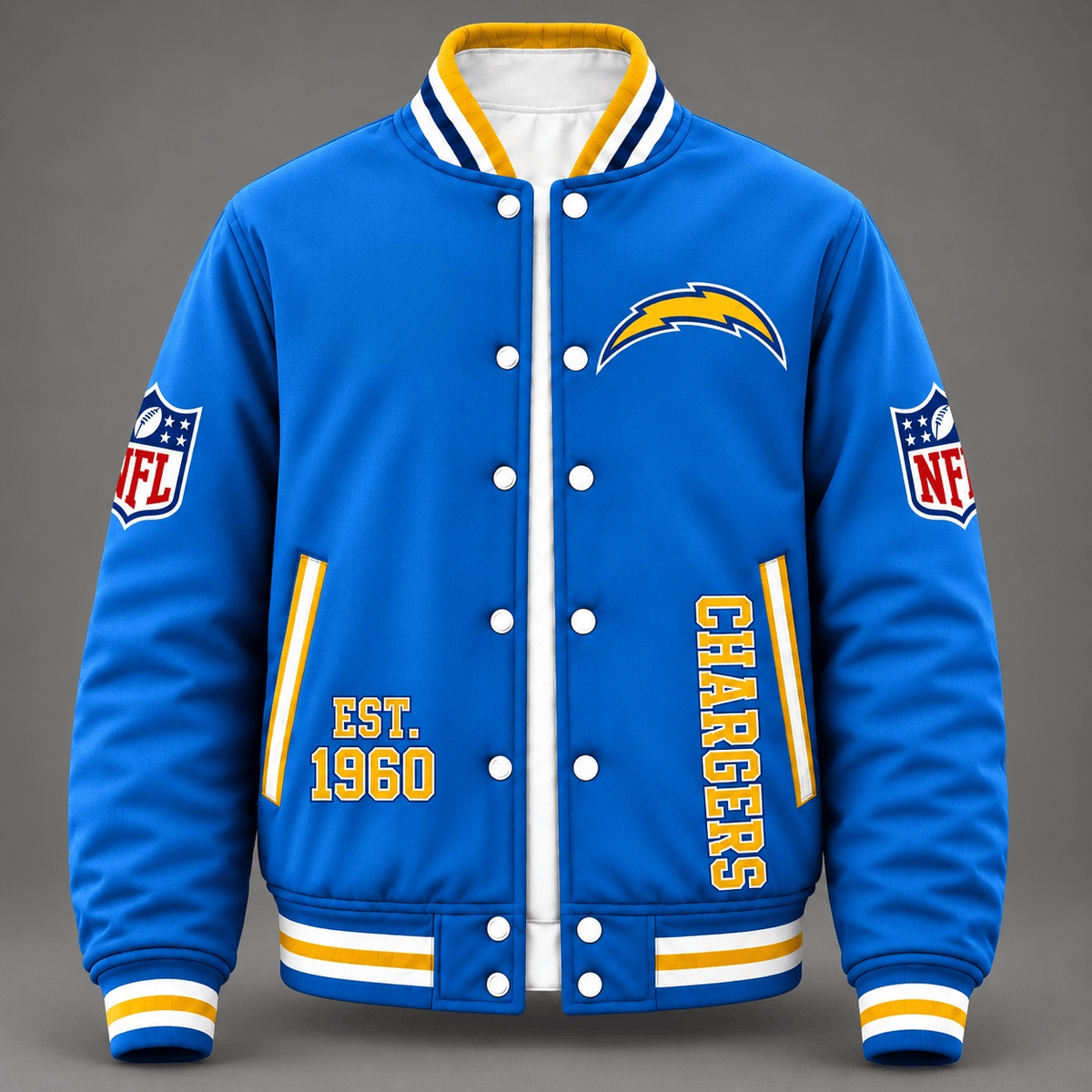 Unisex Los Angeles Chargers Varsity Jacket