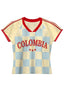 Colombia Checkerboard Baby Tee