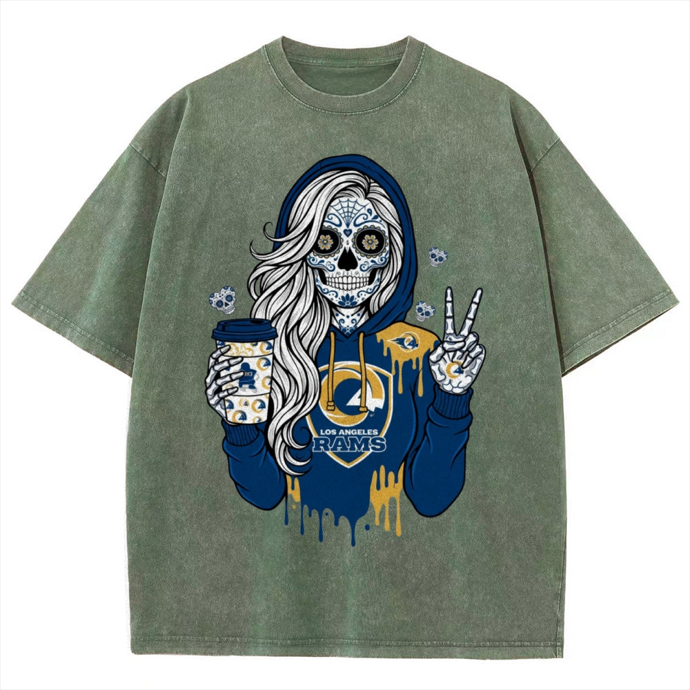 Unisex ¡°Los Angeles Rams¡±Vintage Washed Tee