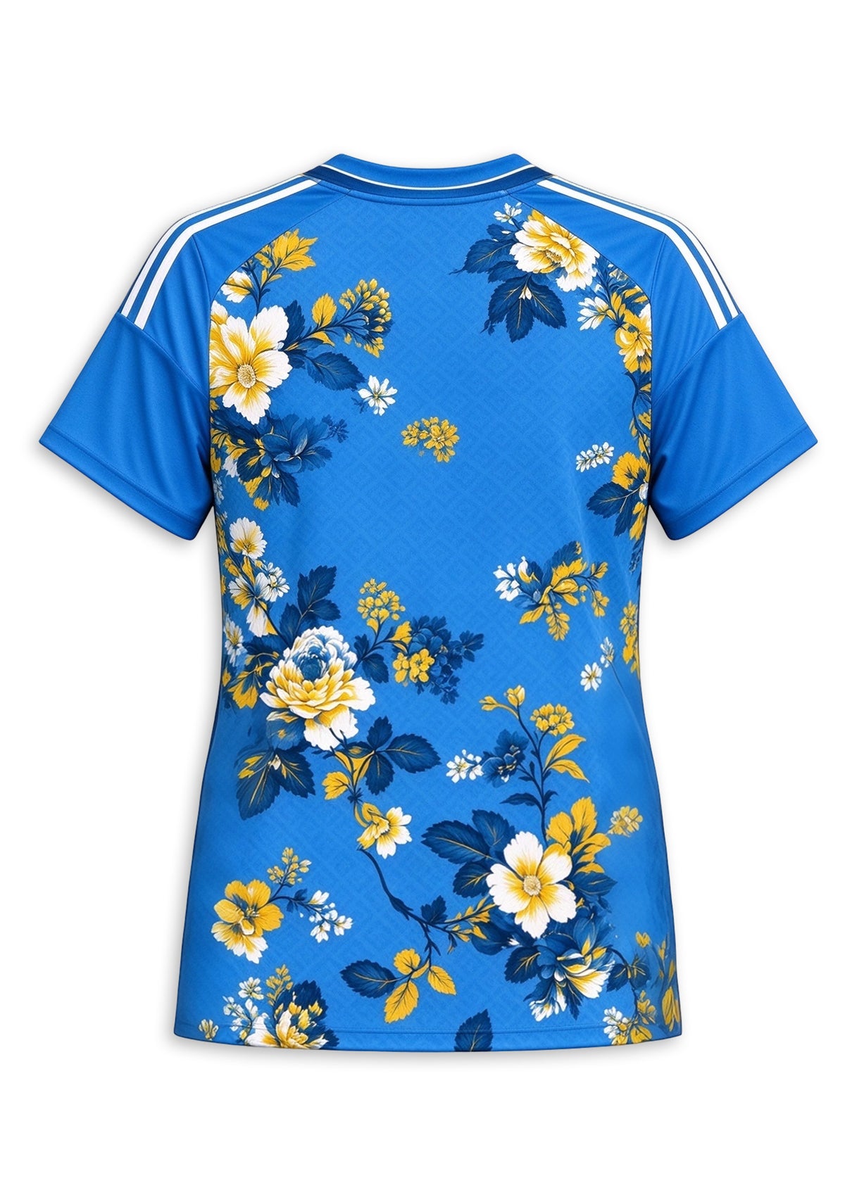 Women's Los Angeles Chargers Floral V-Neck T-Shirt