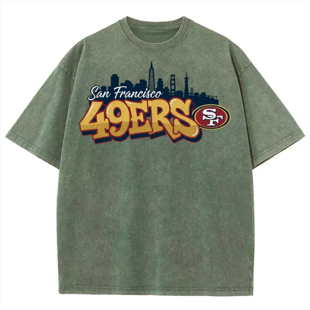San Francisco 49ers Unisex Vintage Washed T-shirt