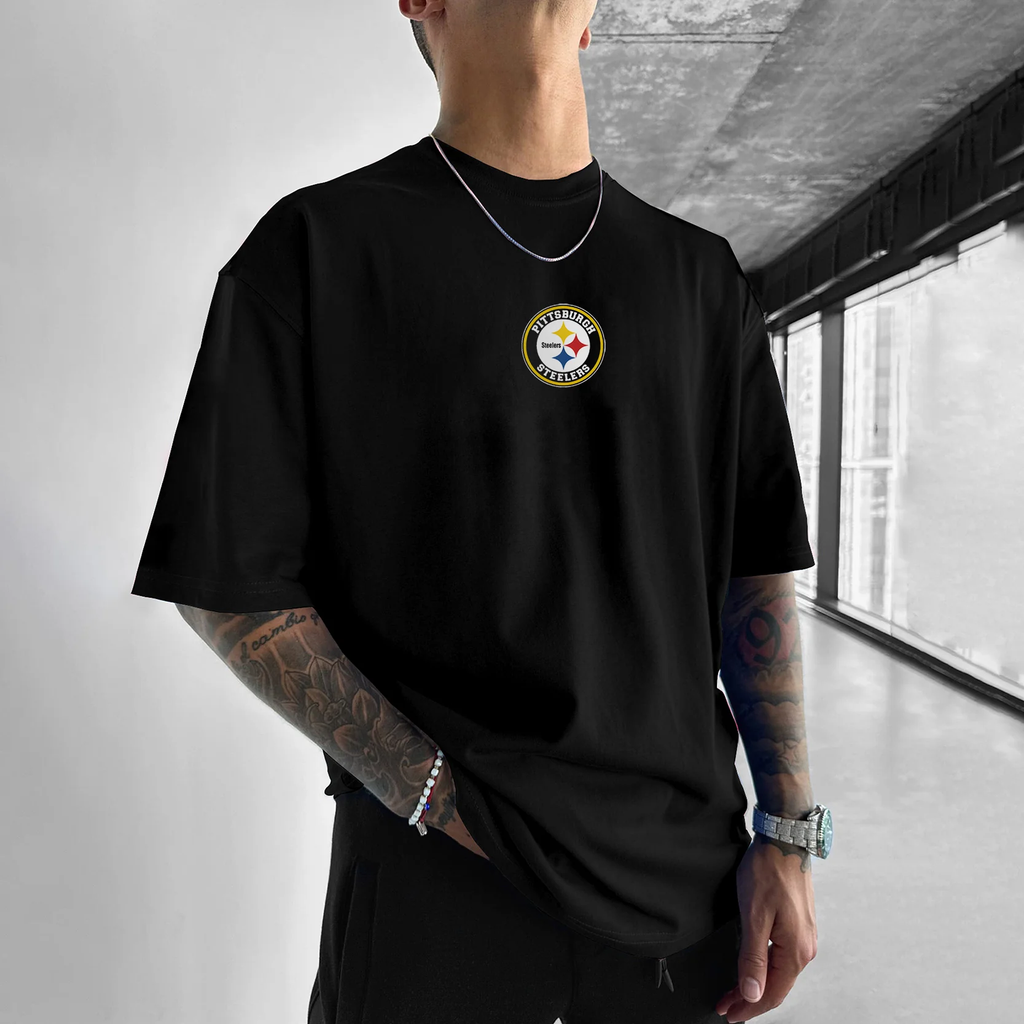 Steel Curtain Pittsburgh Steelers Est.1933 Printed T-Shirt