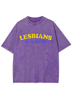 Lesbians Do It Better Y2K Washed Tee