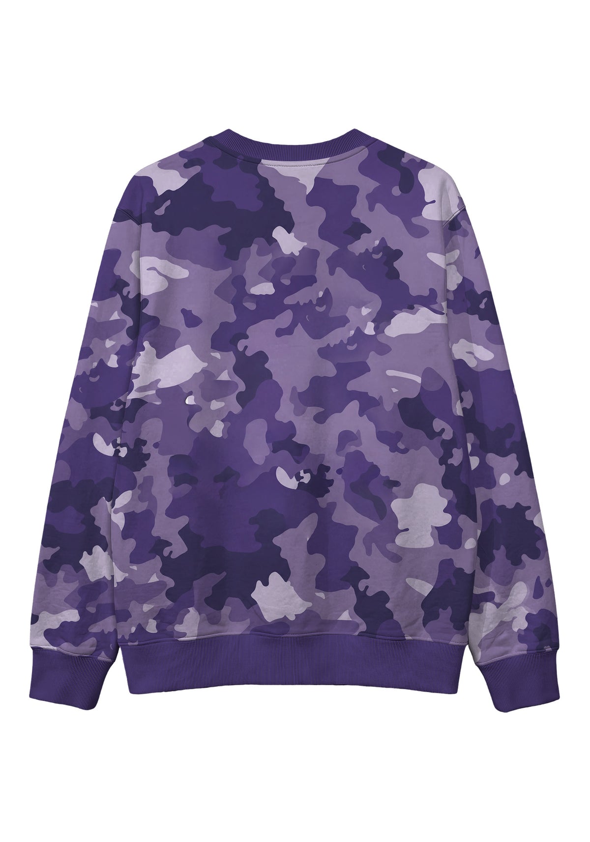 Minnesota Vikings Camo Graphic Crewneck Sweatshirt